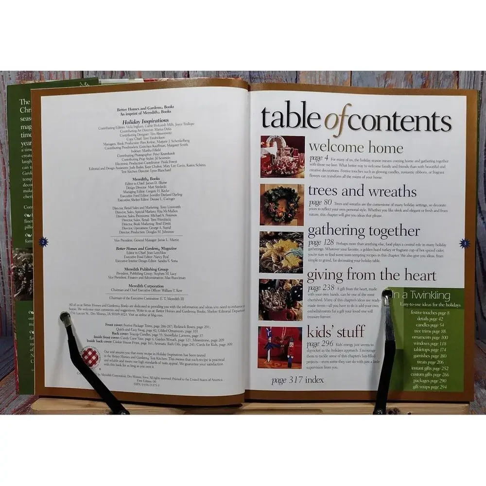 Holiday Inspirations: Food,‎ Decorating, Crafts Book